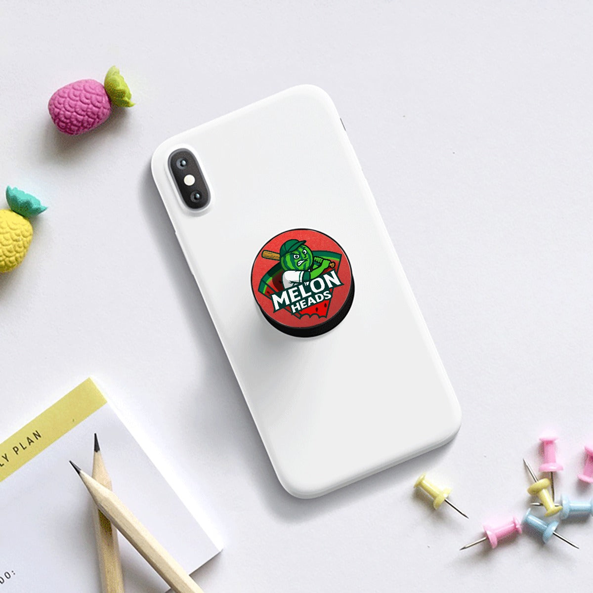 Melonheads Baseball Custom PopSocket