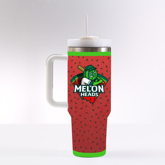 Melonheads 40 oz Tumbler With Handle and Lid